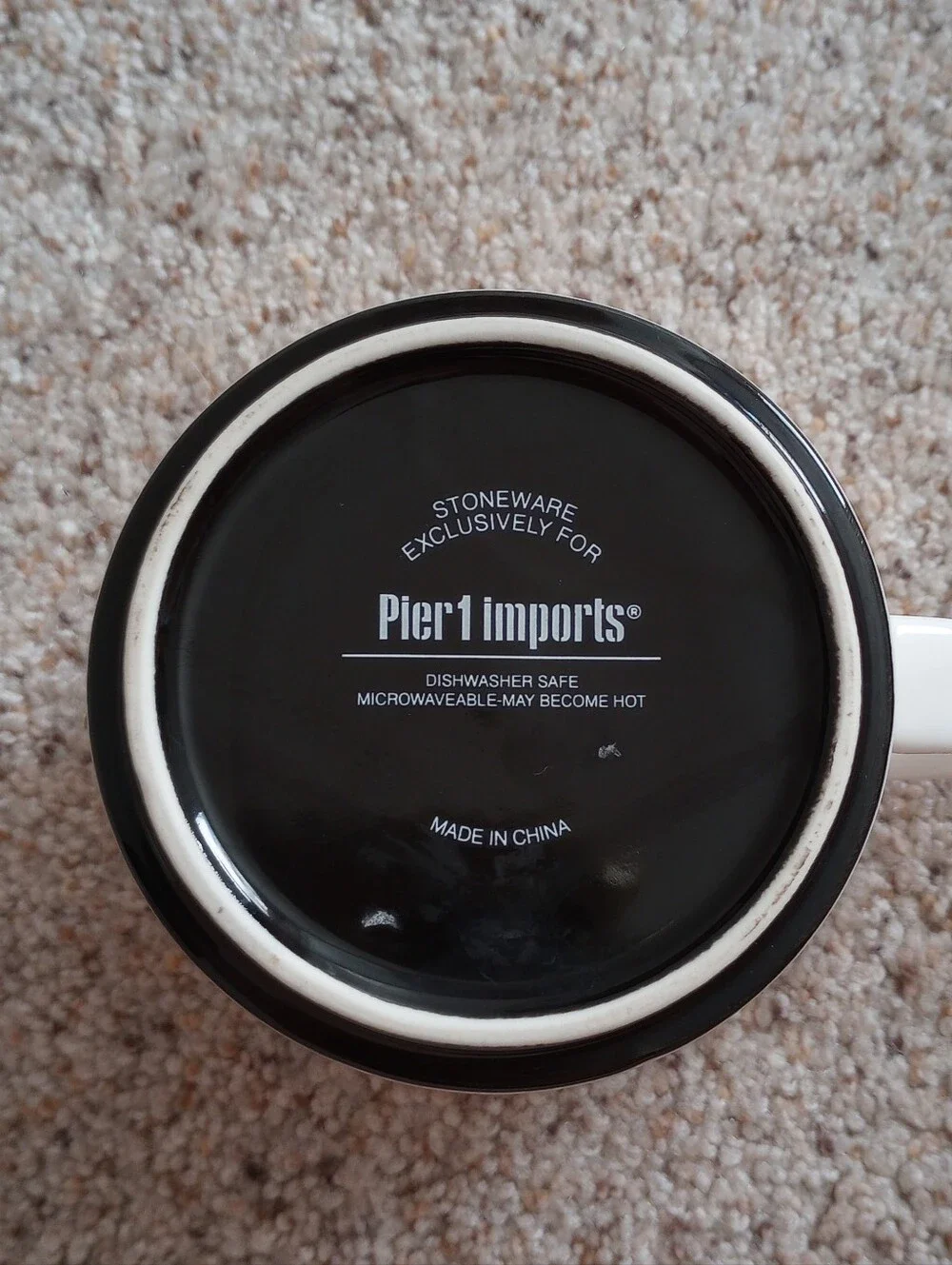 Pier 1 Imports Red Lips Kiss With Beauty Mark Coffee Mug